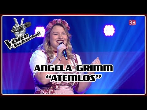 Angela Grimm - Atemlos durch die Nacht | Blind Auditions | The Voice of Switzerland