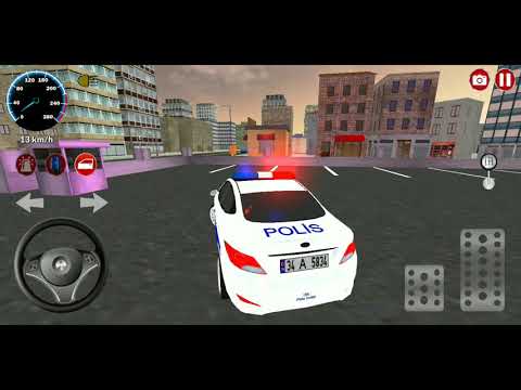 police car Mercedes S63 Driving - Hot pursuit Simulator 3D - Android gameplay