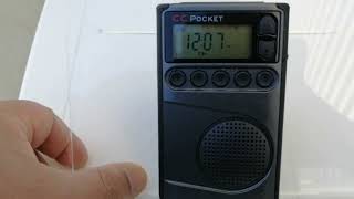CCrane CC Pocket AM/FM/WX radio - Indianapolis Indiana NOAA Weather Station KEC7 @W 162.550 MHz