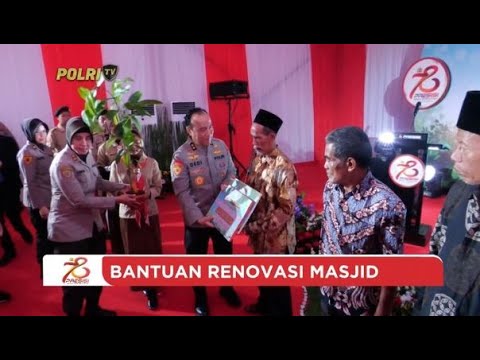 SSDM POLRI SALURKAN BANTUAN RENOVASI MASJID