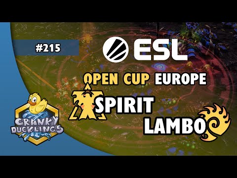 Spirit vs Lambo - TvZ | ESL Open Cup #215 Europe | Weekly EPT StarCraft 2 Tournament