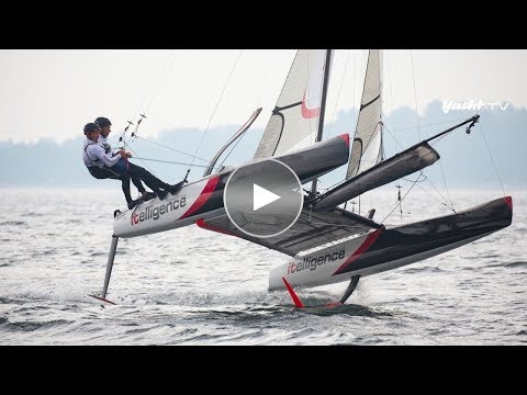Nacra 20 FCS – foiling madness in the YACHT test