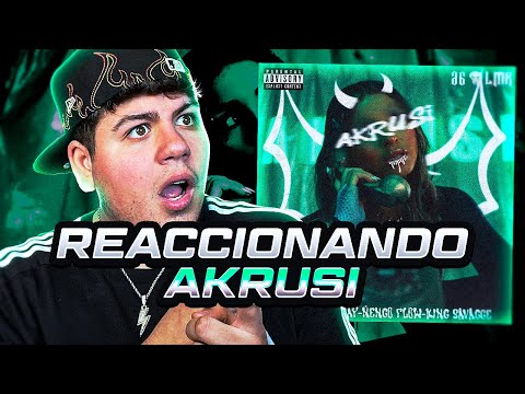 TREMENDO JUNTE!! REACCIÓN a HADES 66, Ñengo Flow, Brray, King Savagge - AKrusi (Video Oficial)