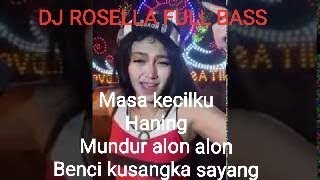 Download lagu DJ ROSELLA terbaru FULL BASS mp3