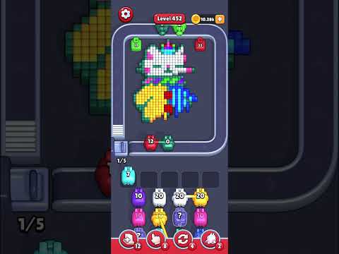 Pixel Flow Level 451 Walkthrough