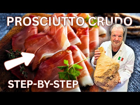 Step-by-step | How to Prepare Prosciutto Crudo | Traditional Way | First stage