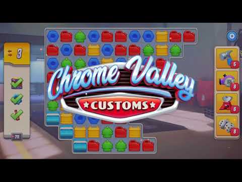 Chrome Valley Customs Level 711 - NO BOOSTERS GAMEPLAY + FULL STORY 🚘🔧 | SKILLGAMING ✔️