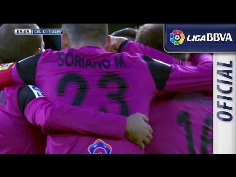 Gol de Suso (0-1) en el Celta de Vigo - UD Almería - HD