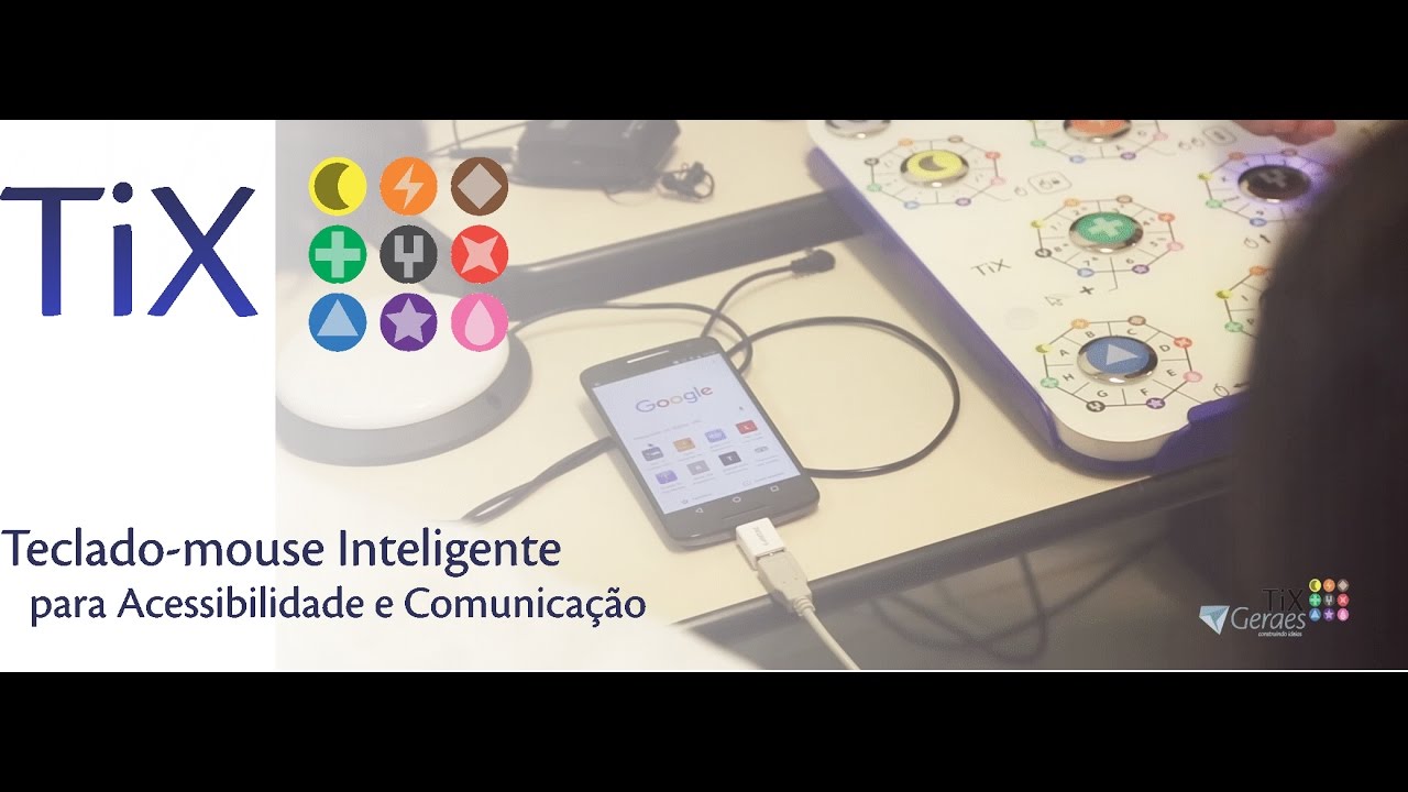 Conheça o Teclado-mouse Inteligente TiX
