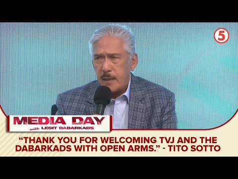 Pasasalamat ni Tito Sotto sa TV5!