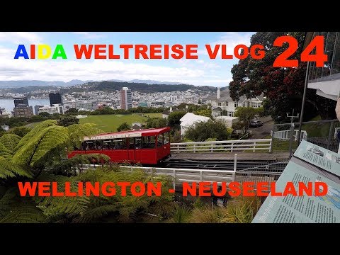 Aida Weltreise VLOG 024  - Wellington Neuseeland