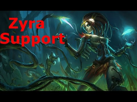 Season 6/Diamond, Zyra Support, Full Game Commentary!