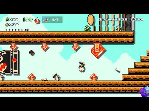 Super Mario Maker 2 🔧 Endless Challenge with Luigi 9681 - 9688