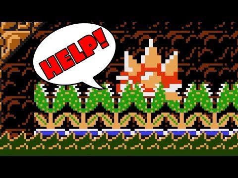 Super Mario Maker 2 🔧 The Abduction of Mama Spiny 🔧 Monomirror