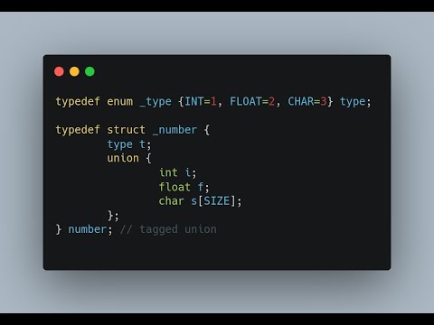 C programming tutorial - Part 26: enums