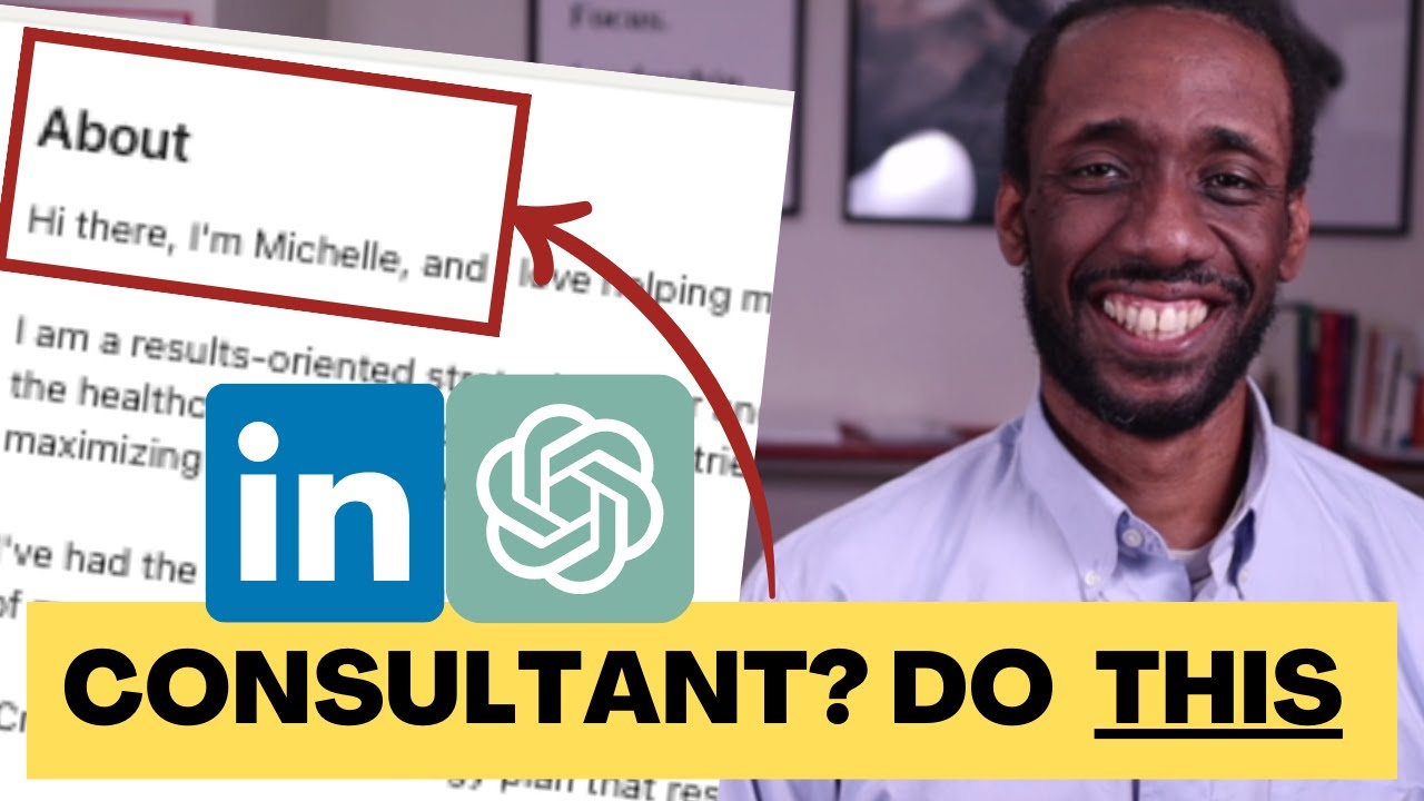 Humanize your LinkedIn profile with Chat GPT and ... - YouTube