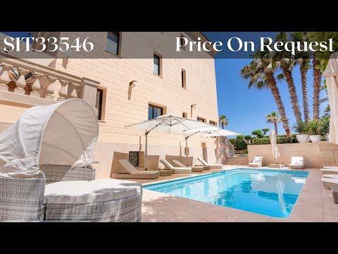 Superb classic-style villa on Sitges Paseo Maritimo