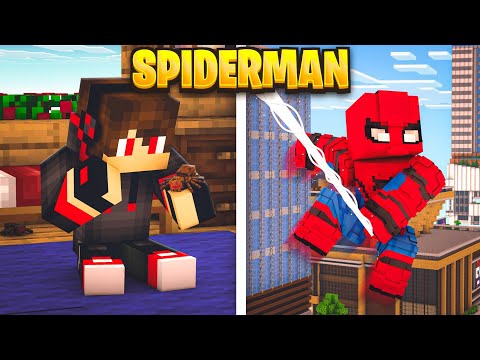 UNBELIEVABLE: I BECAME SPIDERMAN in Minecraft