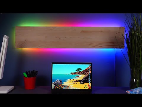 Crea una semplice luce LED RGB in legno