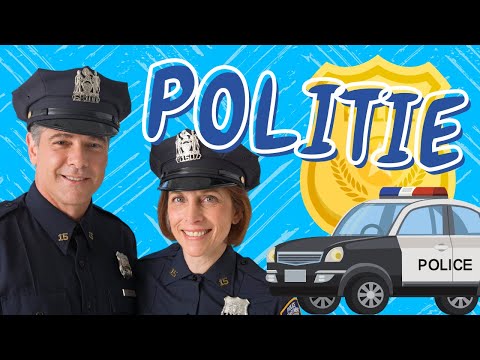 De politie 👮   Politieauto's, politieagenten en sirene's voor kinderen 🚓