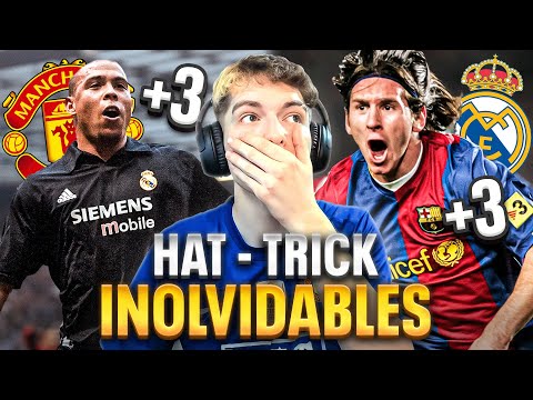 LOS HAT-TRICKS MAS INOLVIDABLES DEL FUTBOL (MESSI, CR7, RONALDO) - INCREIBLE