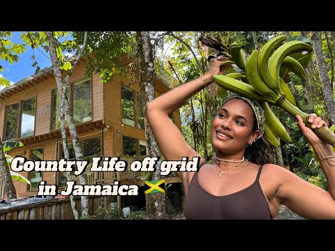 Country life off grid in Jamaica 🇯🇲