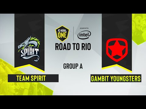 CS:GO - Gambit Youngsters vs. Team Spirit [Overpass] Map 1 - ESL One: Road to Rio - Group A - CIS