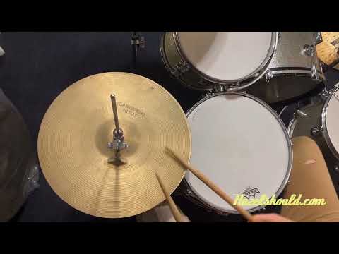 Vintage Zildjian New Beat Hi Hats 14” 969 1535 g