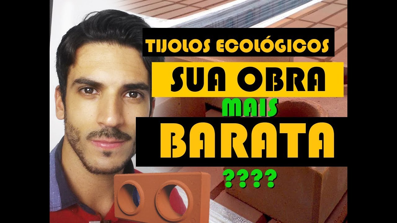 TIJOLOS ECOLÓGICOS NA SUA CASA ???