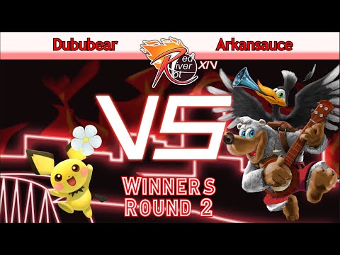 Red River Riot XIV - WR2 - Dububear (Pichu) vs Arkansauce (Banjo & Kazooie)
