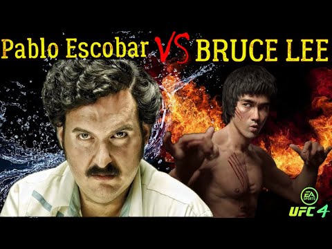 Bruce Lee vs. Pablo Escobar - EA sports UFC 4 - CPU vs CPU