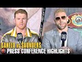 HIGHLIGHTS | CANELO ALVAREZ VS BILLY JOE SAUNDERS FINAL PRESS CONFERENCE