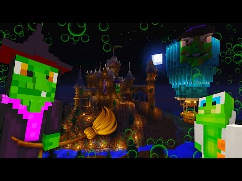 Insane Minecraft Xbox Adventure - Naughty Witch Attack!