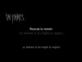 In Flames - Reroute to Remain [Lyrics in Video]