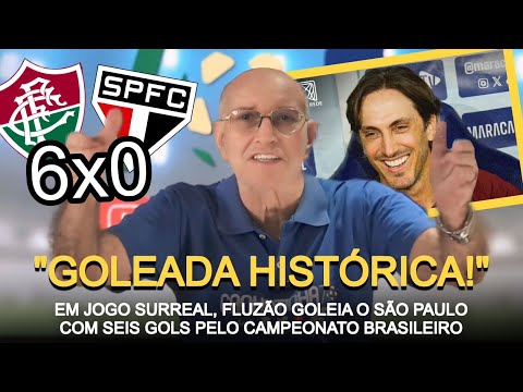 NOITE HISTÓRICA NO MARACA: FLUMINENSE DESTRÓI O SÃO PAULO COM GOLEADA IMPIEDOSA!