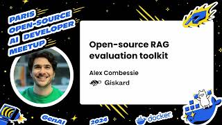 Open-source RAG Evaluation Toolkit, Alex Combessie, Giskard,