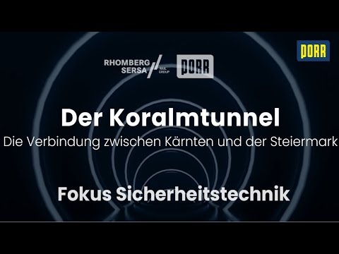 Safety first: Sicherheitstechnik im Koralmtunnel
