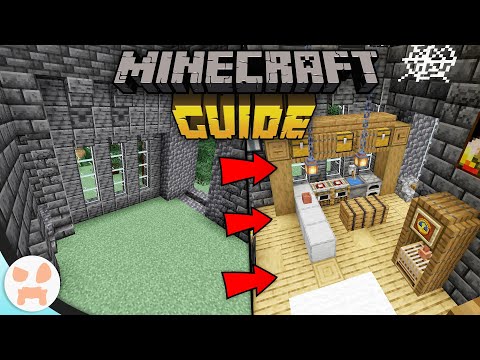 DESIGNING + DECORATING INTERIORS! | The Minecraft Guide - Minecraft 1.17 Tutorial Lets Play (131)
