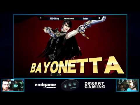 Netflix & Smash 1 Losers Semis - TGZ~Shiny (Bayonetta) vs Joker (Captain Falcon)