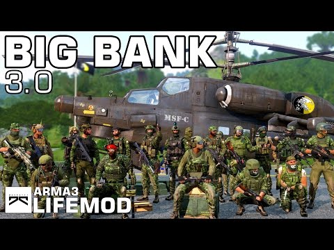 » BIG BANK 3.0 « Überfall auf die Zentralbank, Arma 3 Life Mod, [1/2]