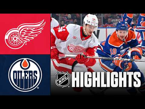 Red Wings vs. Oilers | NHL Highlights | Oct 26, 2026