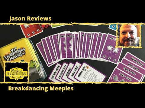 Jason's Board Game Diagnostics of Breakdancing Meeples
