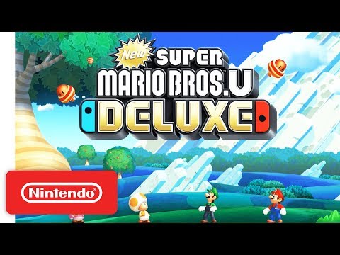 New Super Mario Bros. U Deluxe - Announcement Trailer - Nintendo Switch