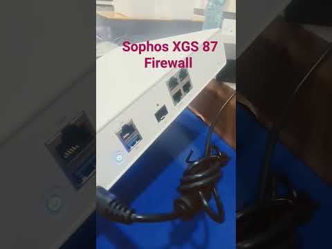 Firewall Appliance Sophos Xgs 87