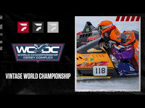 LIVE: Vintage World Champ Snowmobile Derby - Thursday