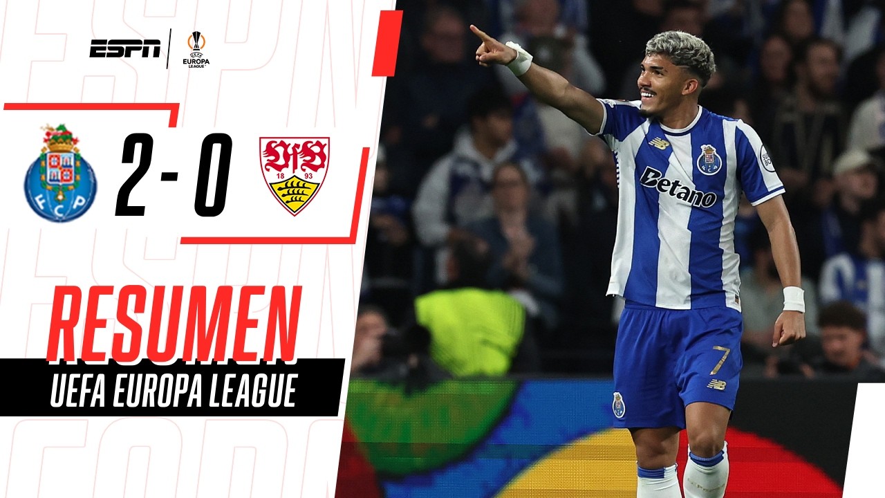 PORTO GOLEÓ EN EL GLOBAL Y SACÓ BOLETO PARA LOS CUARTOS DE FINAL | Porto 2-0 Stuttgart | RESUMEN