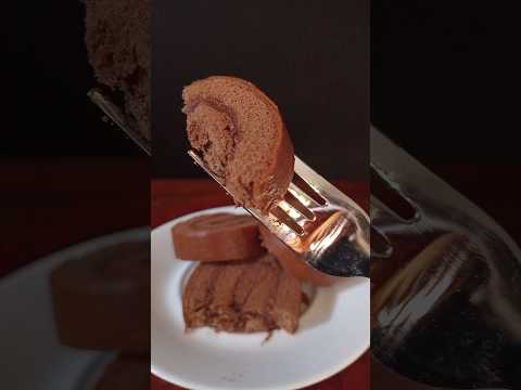 Chocolate Swiss Roll Cake | Cake | #chocolatecake #swissroll #cake #asmr