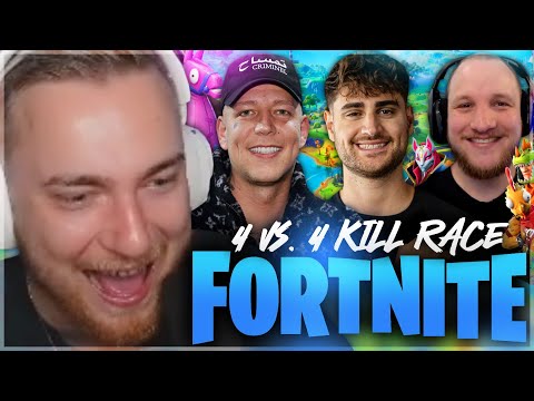 🏆 FORTNITE KILL RACE mit MONTE, ELOTRIX, ELI, ROHAT, REZON, GRIPEY & ROSE 🔥 | SolutionPlayz