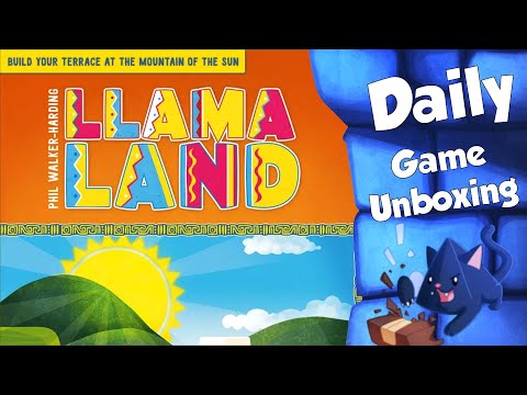 Llamaland - Daily Game Unboxing