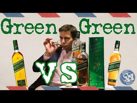 Johnnie Walker Green Label VS Green Label: WhiskyWhistle 106